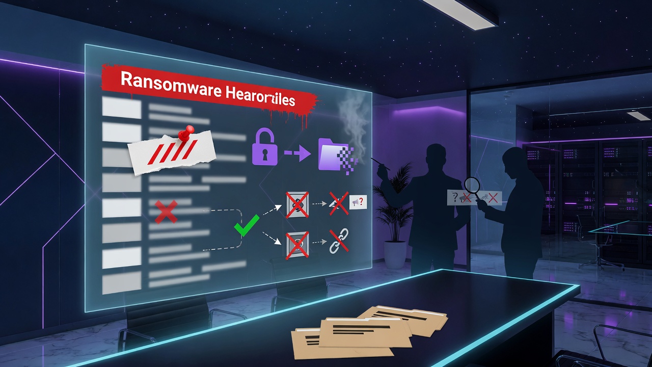 What a Ransomware Leak-Site Listing Does and Does Not Establish