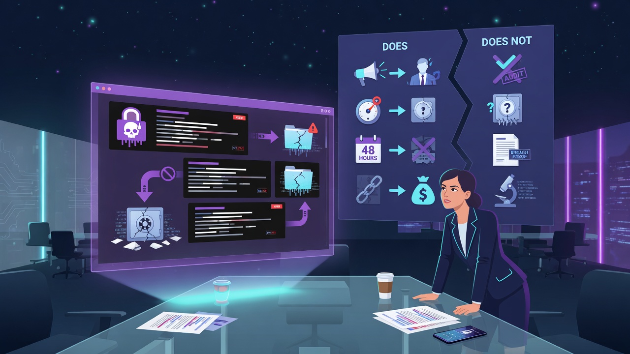What a Ransomware Leak-Site Listing Does and Does Not Establish