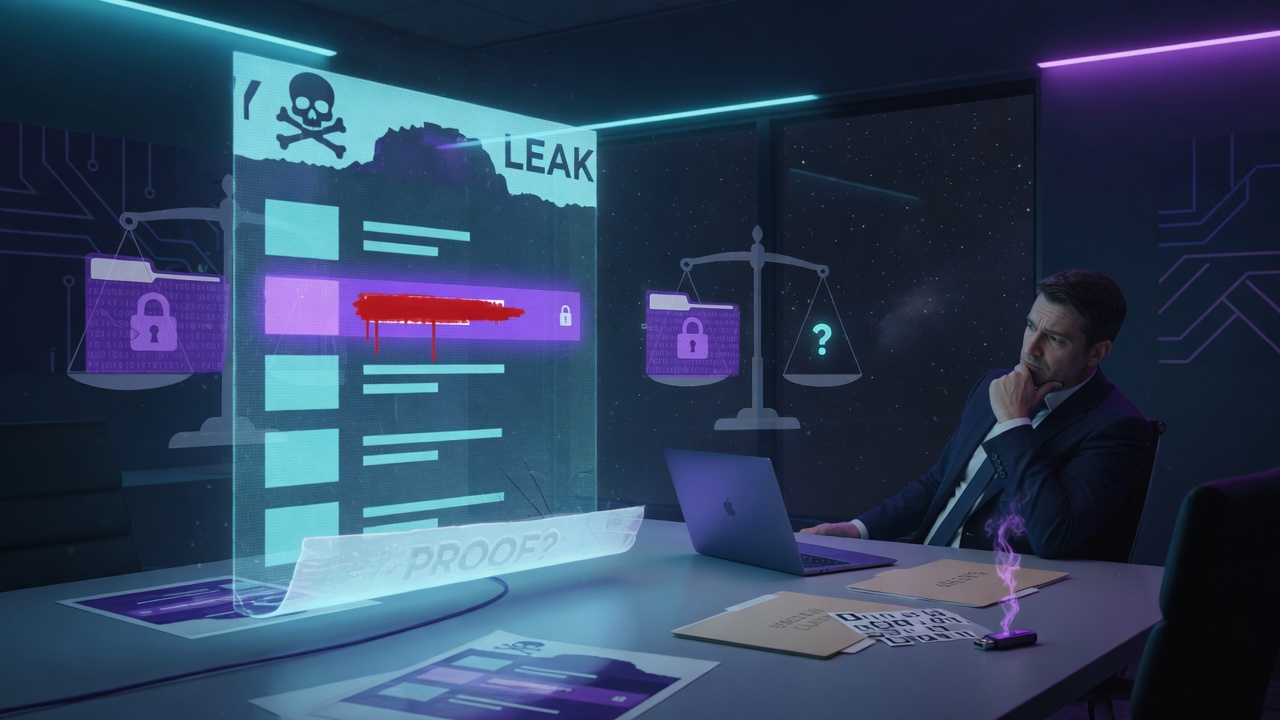 How much should you believe a ransomware leak-site listing