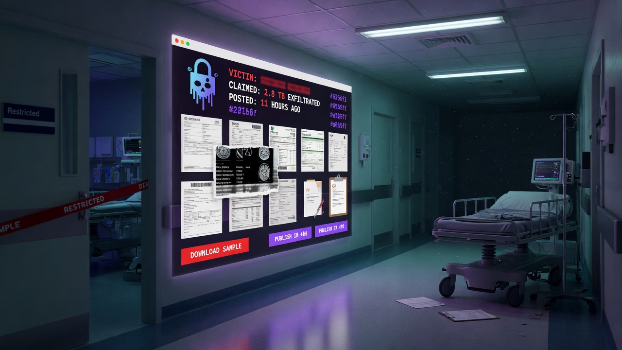 What a Ransomware Leak-Site Listing Actually Establishes