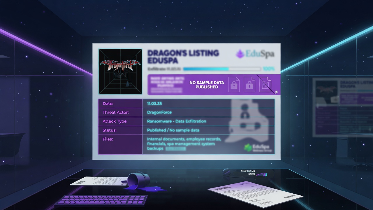 Details from the Leak-Site Listing