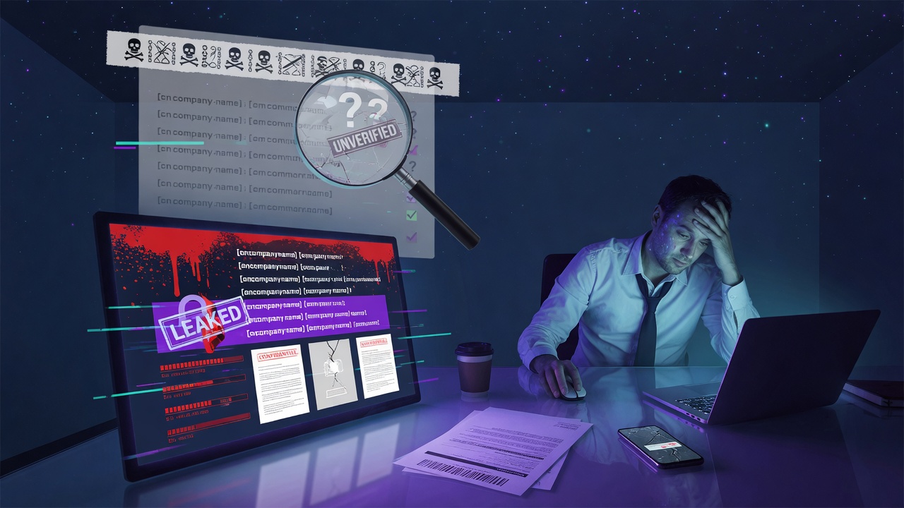 How Much Should You Believe a Ransomware Leak-Site Listing?