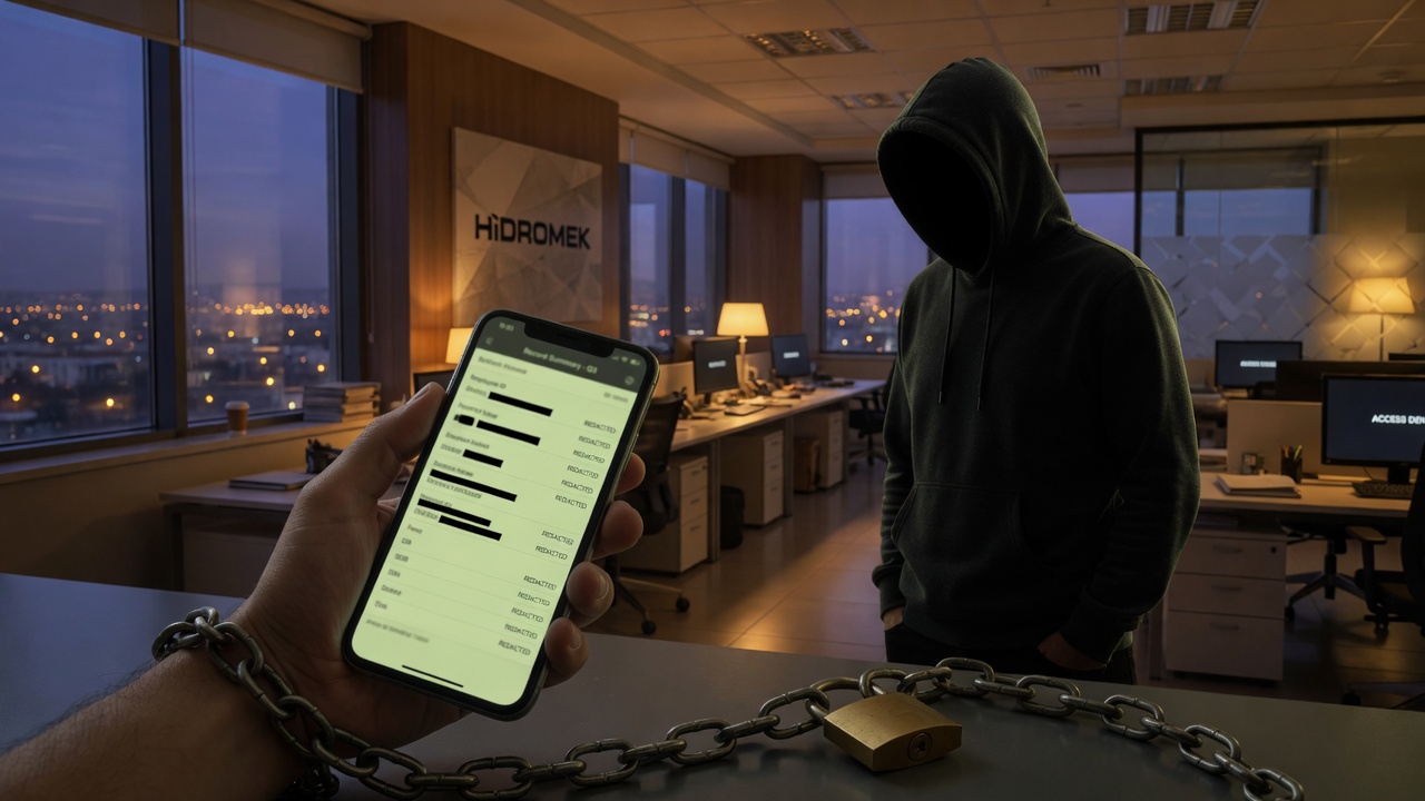 Hi̇dromek Listed by Deadlock Ransomware Group