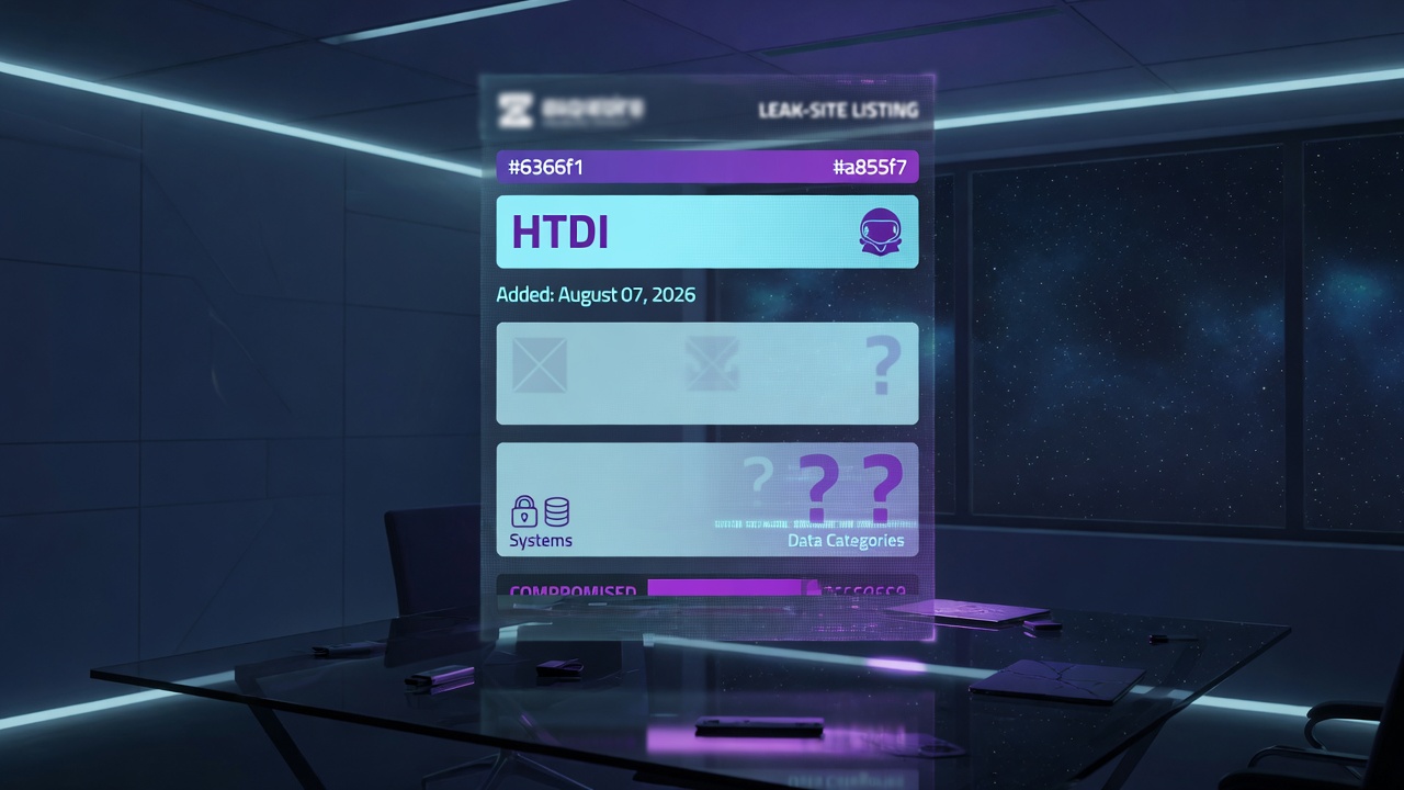 Details from the Leak-Site Listing