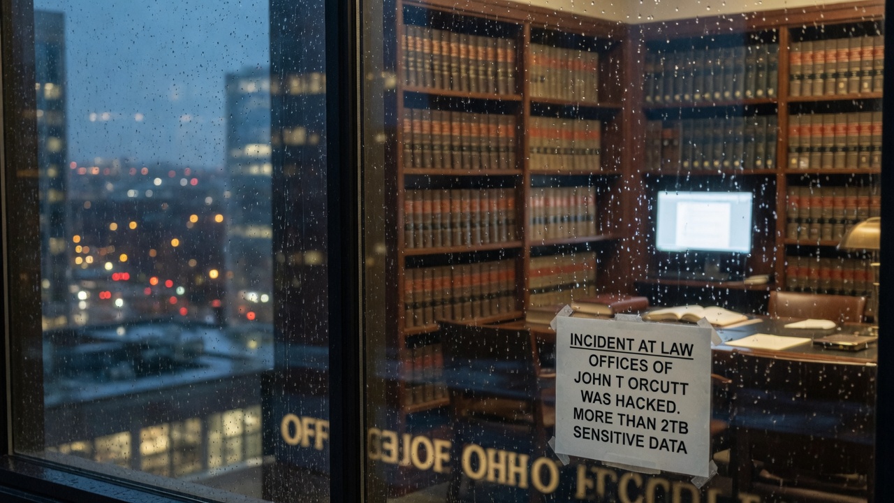 LAW OFFICES OF JOHN T ORCUTT WAS HACKED. MORE THEN 2TB SENSETIVE DATA LEAKED. Listed by Lv Ransomware Group