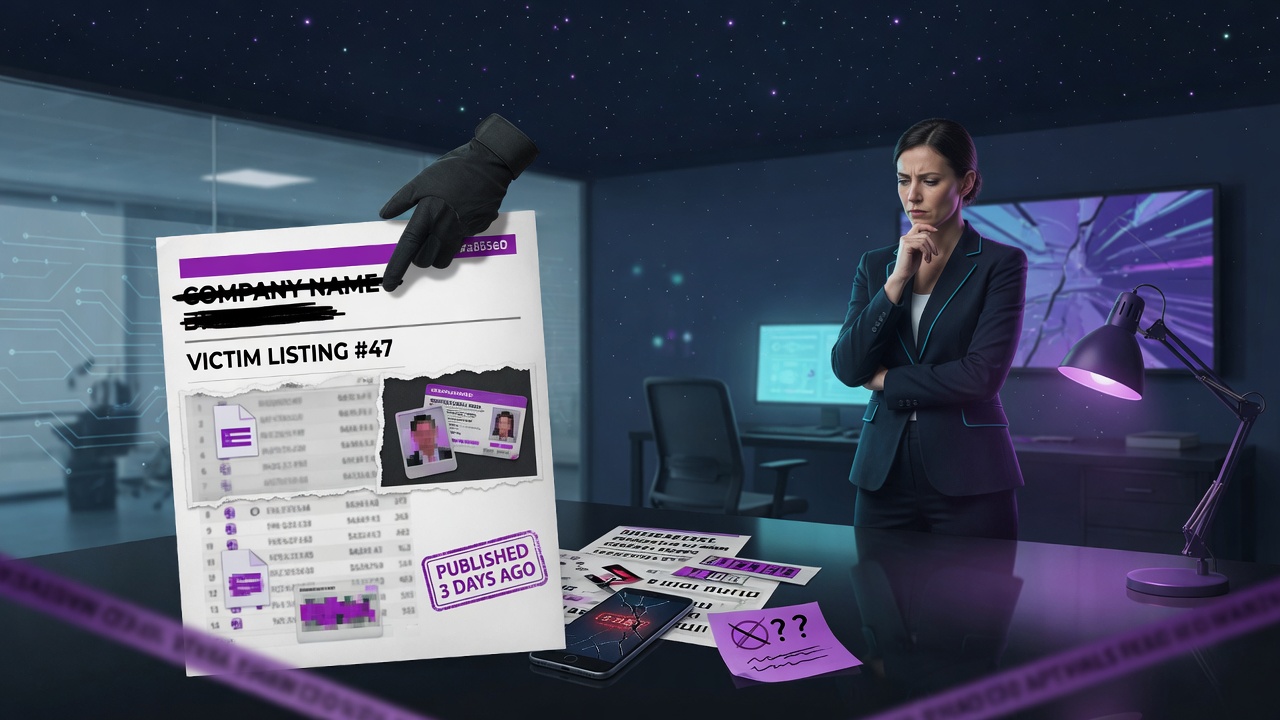 How Much Should You Believe a Leak-Site Listing?