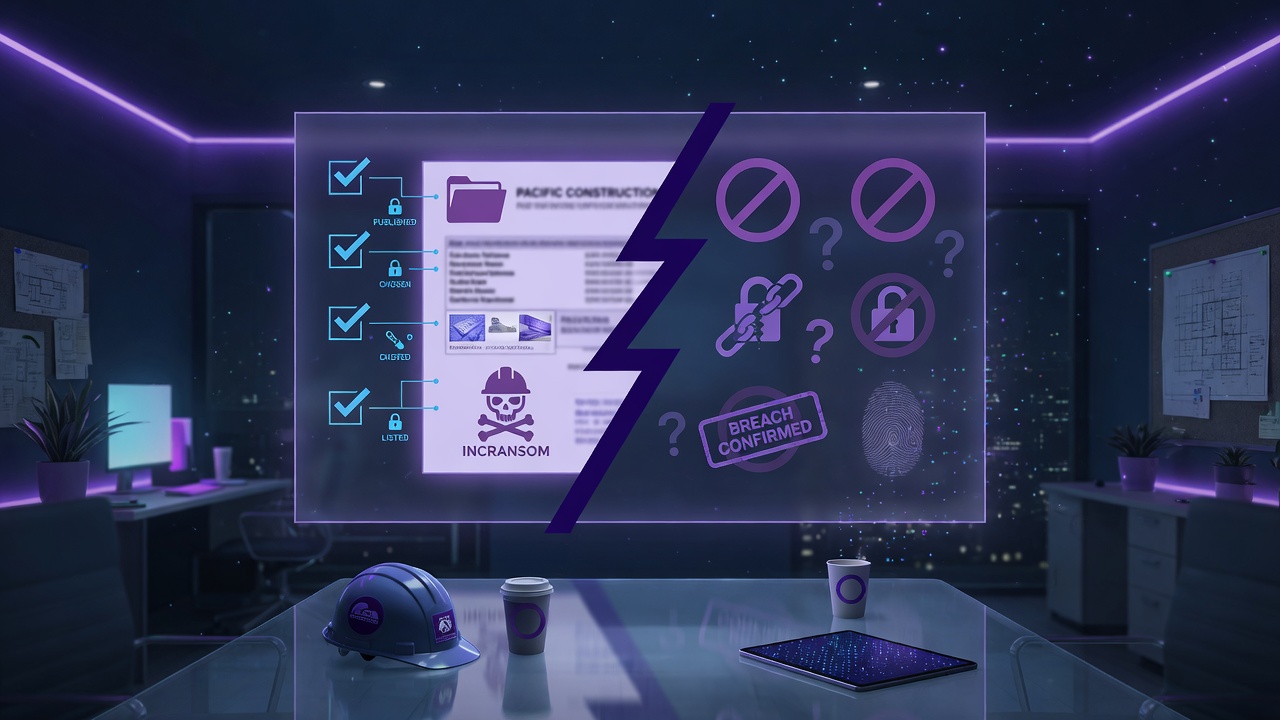 What a Leak-Site Listing Does and Does Not Establish