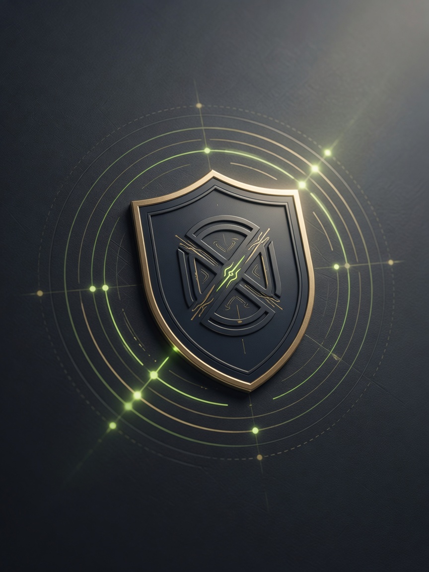 Emblem of a private, always-open 24/7 security line for your household.
