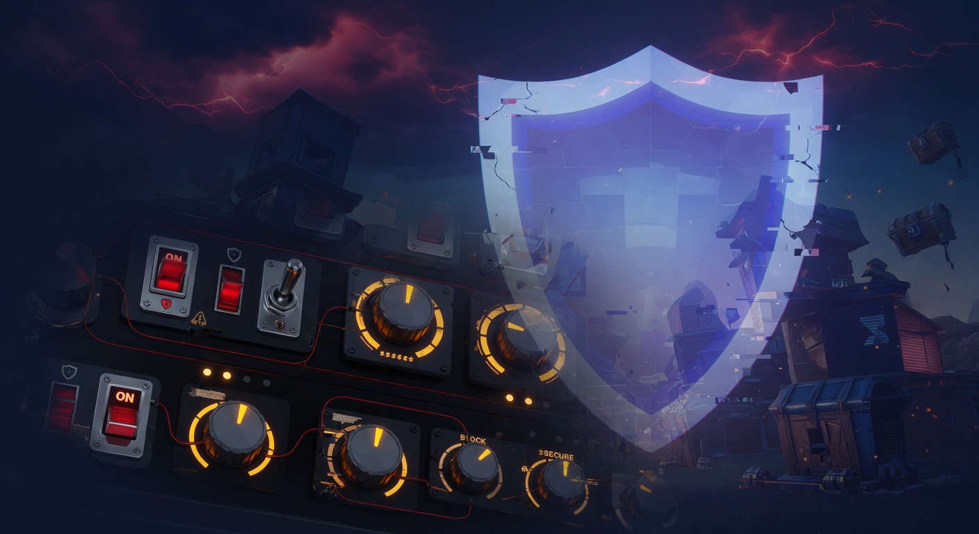 Fortnite privacy controls illustration