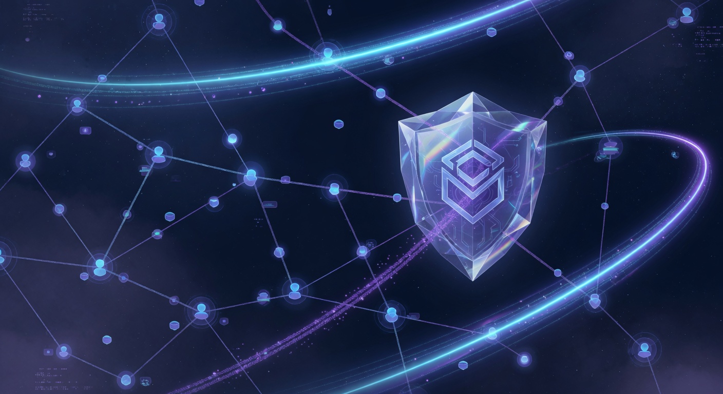 GalaxyWarden DoxxScan identity-graph hero illustration